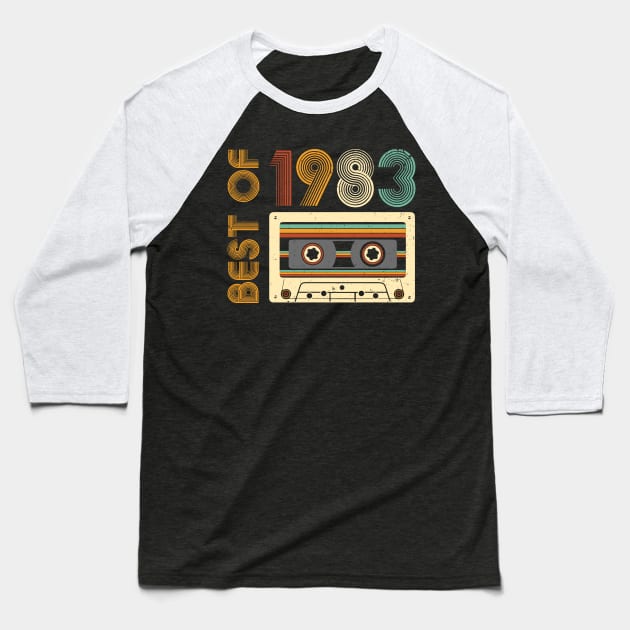 Best Of 1983 Birthday Baseball T-Shirt by busines_night